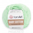 Пряжа Baby Cotton YarnArt 435 - Мята