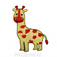Термоаппликация "Жираф" 7*5см 3 - Красный