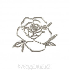Брошь Роза 40*33мм
