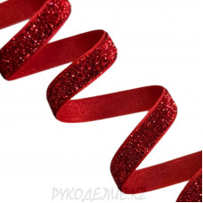 Бархотка с люрексом 10мм