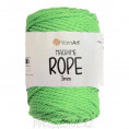 Пряжа Macrame Rope 3мм YarnArt 802 - Ярко-зеленый