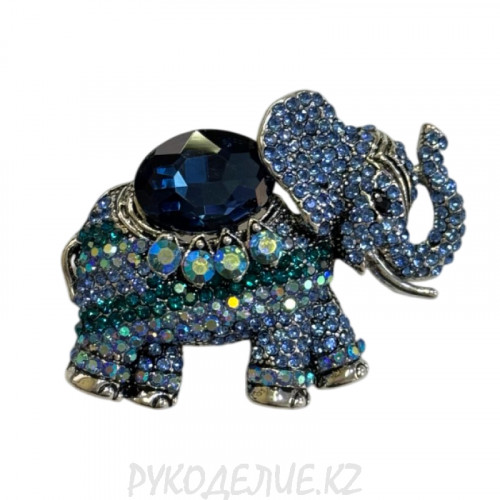 Брошь Слон 54*40мм