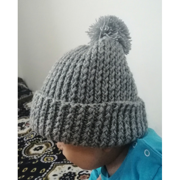 Зимний шапка для сына 